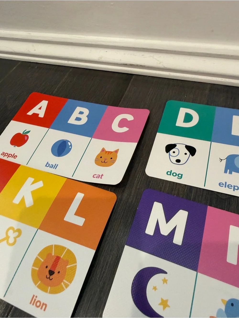 Ms Rachel Colorful Alphabet Numbers Flash Cards for Kids Learning Set